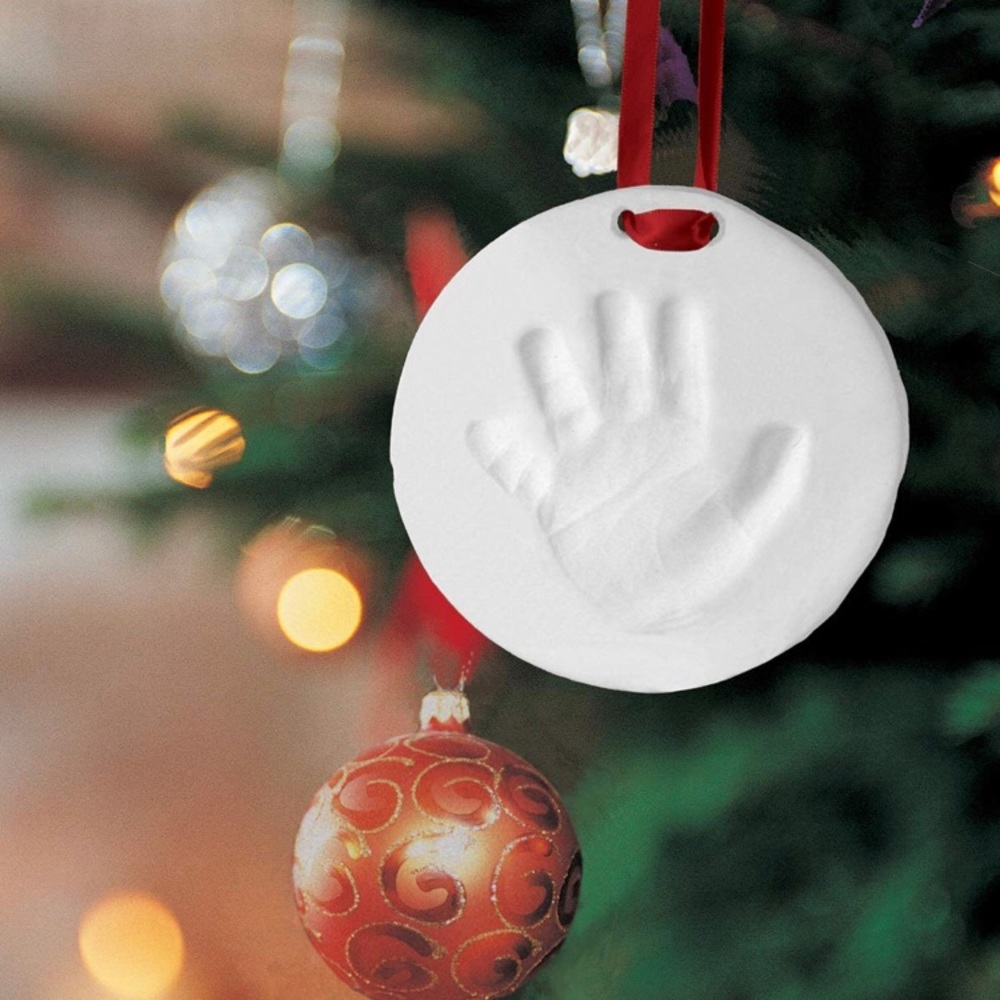 NWT Pearhead Babyprints Baby's First Handprint or Footprint Ornament Kit